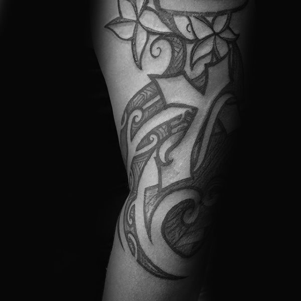 Schleife tattoo gegen den Krebs 135